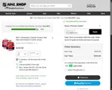 Washington Capitals Shop coupon verification screenshot