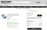NHLSAVE30 coupon verification screenshot