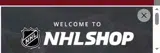 Washington Capitals Shop coupon verification screenshot