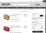 Washington Capitals Shop coupon verification screenshot