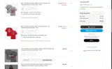 Washington Capitals Shop coupon verification screenshot