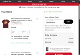 Washington Commanders coupon verification screenshot