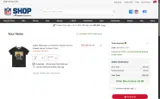 Washington Commanders coupon verification screenshot