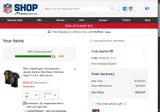 Washington Commanders coupon verification screenshot