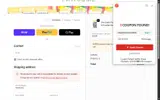 G2509 coupon verification screenshot