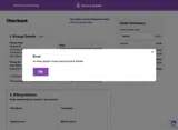 895M4 coupon verification screenshot
