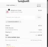 LEGOHEADCORKS15 coupon verification screenshot