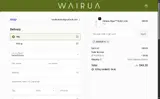 WAIRUA10 coupon verification screenshot