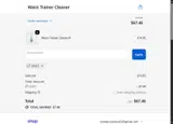 ENZO coupon verification screenshot