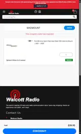 MADMOUNT coupon verification screenshot