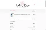Walker Rose Boutique coupon verification screenshot
