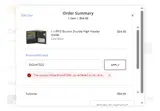 BIGHATS20 coupon verification screenshot