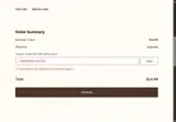 SUMMERSAUSAGE26 coupon verification screenshot