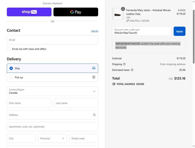Walmart checkout page showing Walmart promo code box | Screenshot taken by SimplyCodes community member on Aug 28, 2025