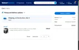 Walmart Business coupon verification screenshot