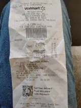 Walmart Grocery coupon verification screenshot