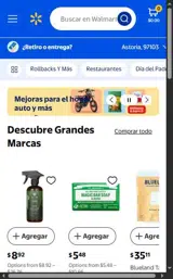Walmart Grocery coupon verification screenshot