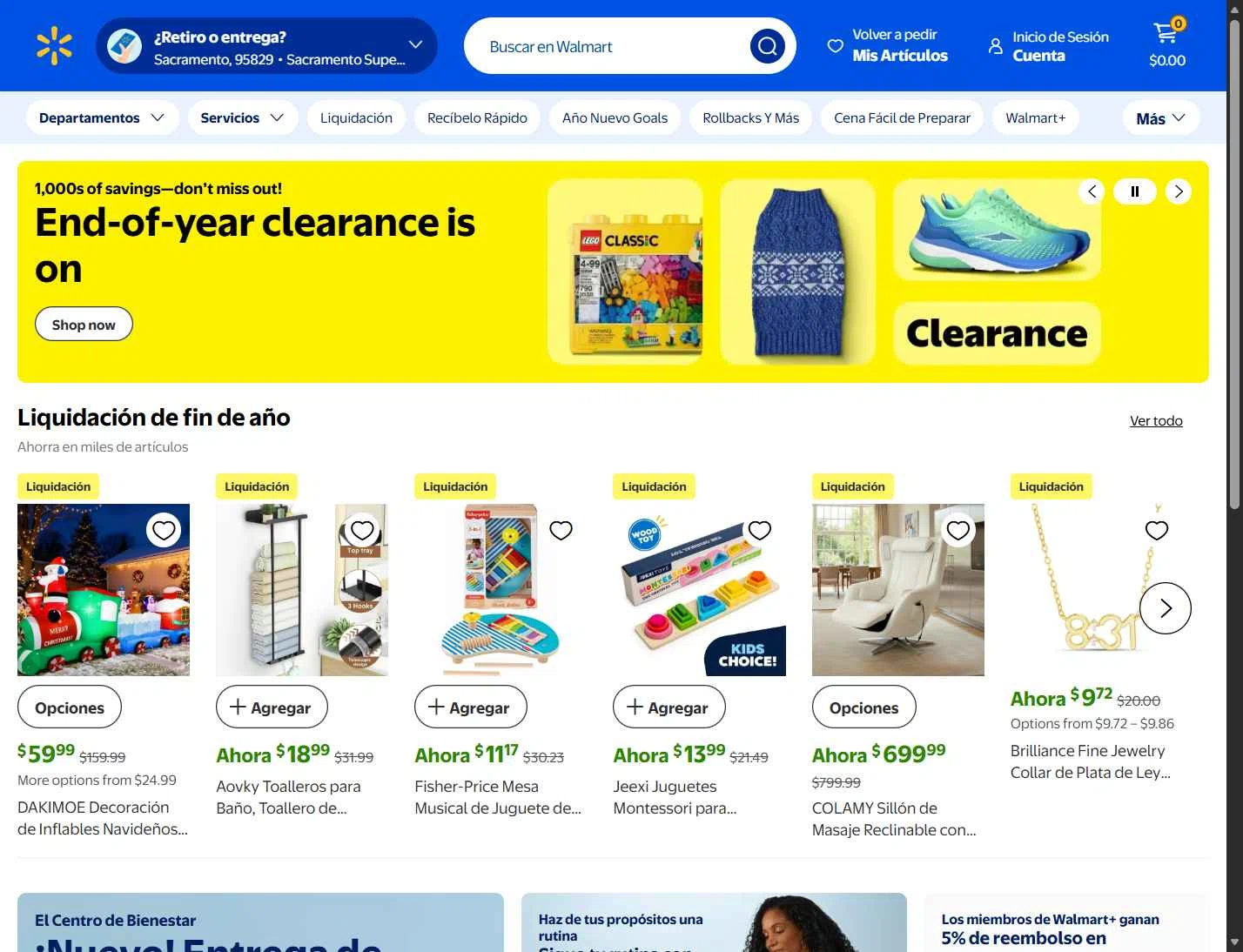 Walmart Grocery checkout page showing Walmart Grocery promo code box | Screenshot taken by SimplyCodes community member on Dec 26, 2025