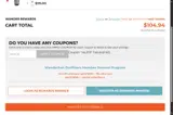 Wanderlust Outfitters coupon verification screenshot