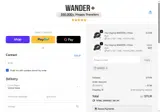 WANDER+ coupon verification screenshot