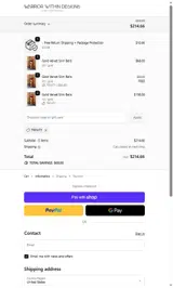 Warrior Within Designs coupon verification screenshot