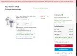 Washington Nationals coupon verification screenshot
