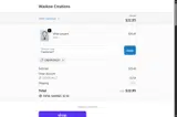 Creations27 coupon verification screenshot