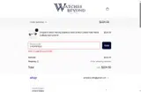 Watches and Beyond coupon verification screenshot
