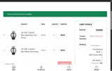 memorial coupon verification screenshot