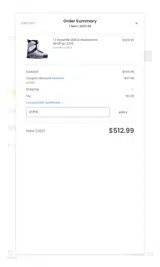 shift10 coupon verification screenshot