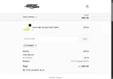 RUNNER coupon verification screenshot