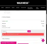 LIBBEY10 coupon verification screenshot