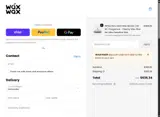 Waxfam20 coupon verification screenshot