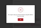 mag25 coupon verification screenshot