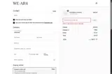 We-Ar4 coupon verification screenshot