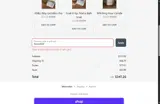 Amma$20 coupon verification screenshot
