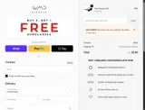 WELCOME15 coupon verification screenshot