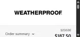 WELCOME25 coupon verification screenshot