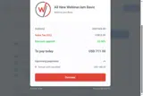 WebinarJam coupon verification screenshot