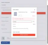 6extra25 coupon verification screenshot