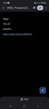 GAILB10 coupon verification screenshot