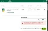 STAYL8J3D77Z coupon verification screenshot