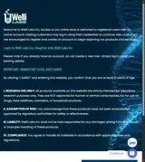 Welli Labs coupon verification screenshot