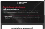 Wellness Peptides coupon verification screenshot
