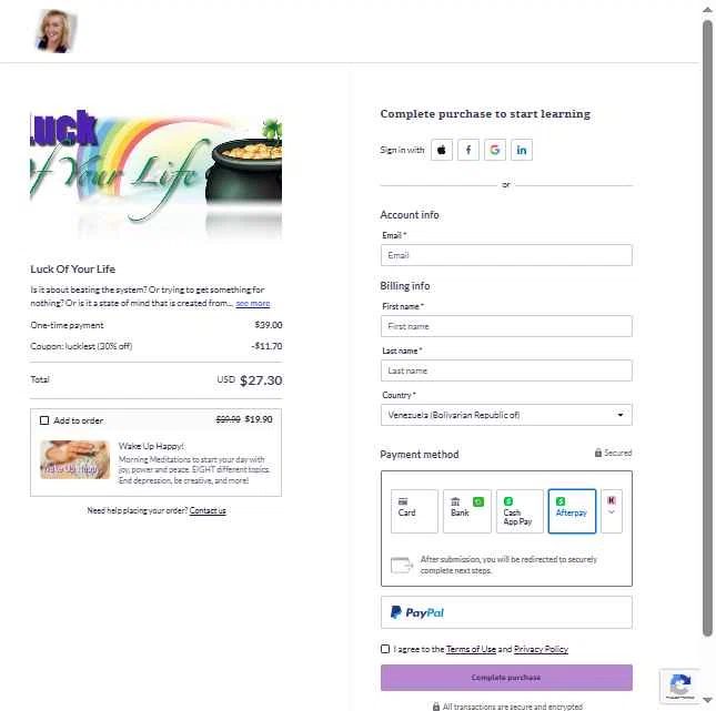 Wendi.com checkout page showing Wendi.com promo code box | Screenshot taken by SimplyCodes community member on Jul 16, 2025