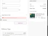 HPUKXM252 coupon verification screenshot