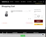 Werkz coupon verification screenshot