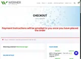 Werner Science coupon verification screenshot