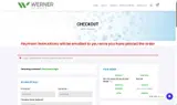 Werner Science coupon verification screenshot
