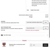 AWAY20 coupon verification screenshot
